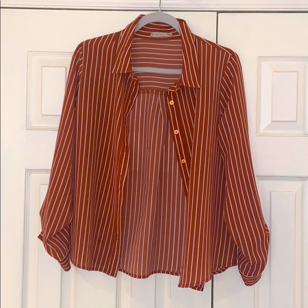 NWWT Active USA button up